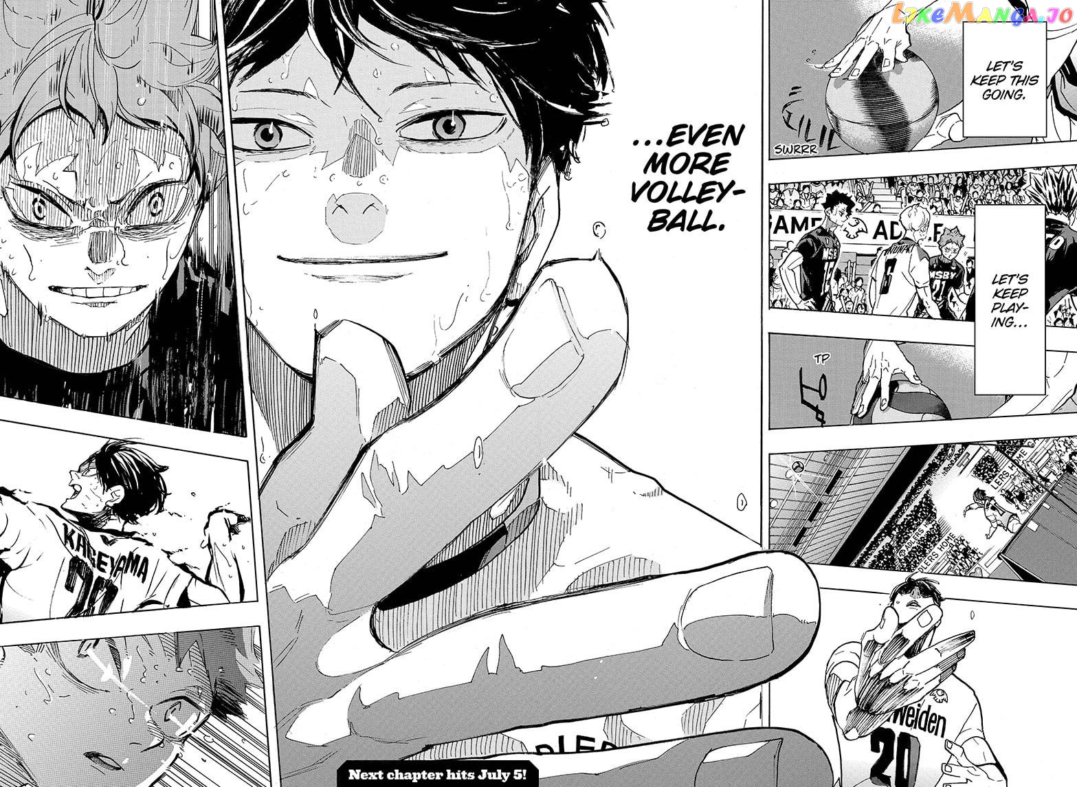 Haikyuu!!, Chapter 399 image 15